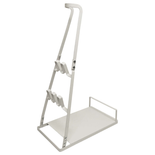 Suporte para Aspirador de Mão Philips + 6 Suportes para Acessórios, Branco vhbw