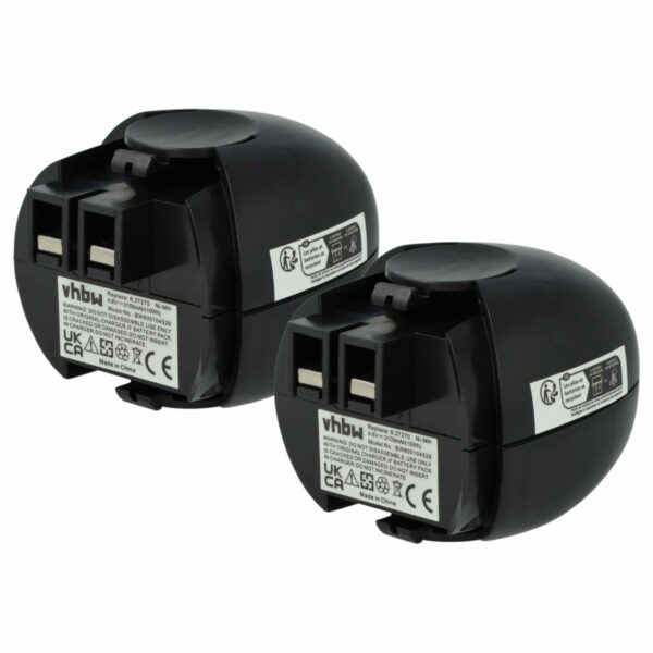 Bateria vhbw 4.8 V 2100 mAh NiMH para Metabo e Würth - Pack de 2