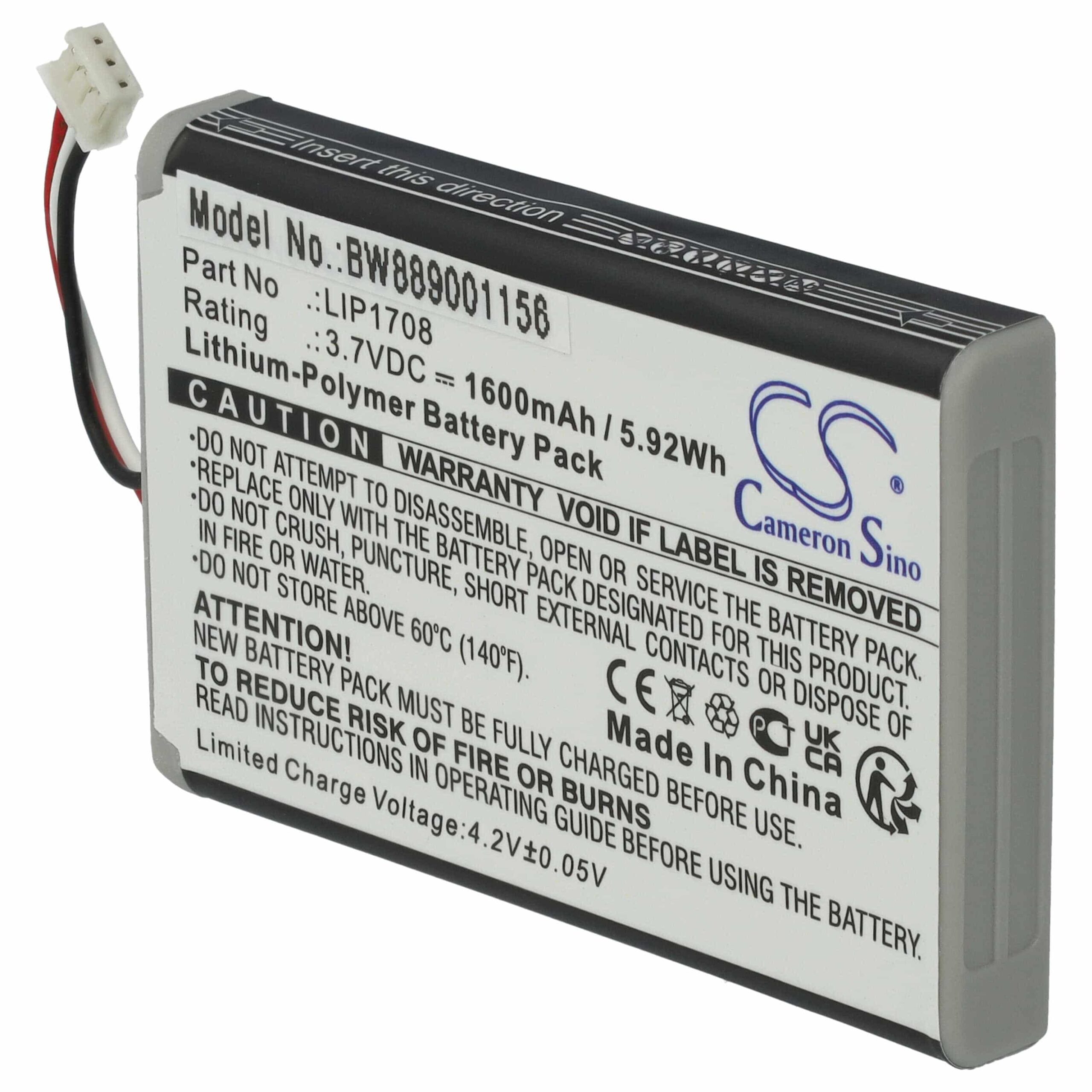 Bateria para Comando PlayStation Sony LIP1708 - 1600 mAh 3.7V Li-polímero vhbw - Image 3