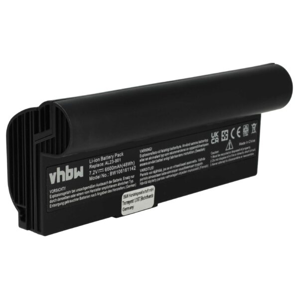 Bateria vhbw para Asus AL23-901, AL22-901, AP22-1000, AL24-1000 - 6600 mAh 7.4 V Li-Ion