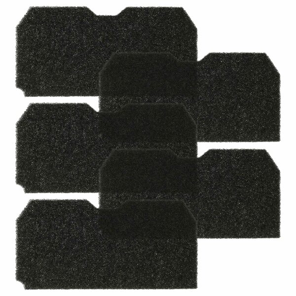 Pack 5x Filtros de Espuma para Secadora Blomberg 2952380100 vhbw