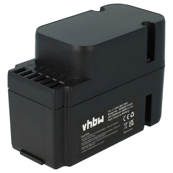 Bateria vhbw compatível com Worx WA3225, WA3565 - 2000 mAh 28 V Li-Ion