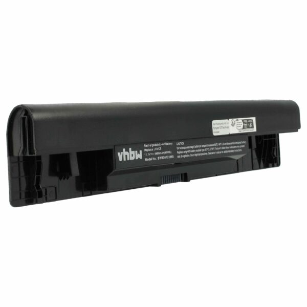 Bateria para Portátil Dell compatível com 0FH4HR, 05Y4YV, 0X0WDN, 0NKDWN, 312-1021 - 4400 mAh 11.1 V Li-Ion, preta