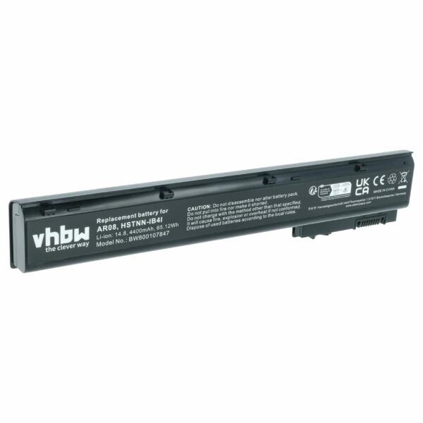 Bateria vhbw para Portátil HP - 4400 mAh 14.4 V Li-Ion (707615-141, 707614-121, 1588-3003, 707614-141)