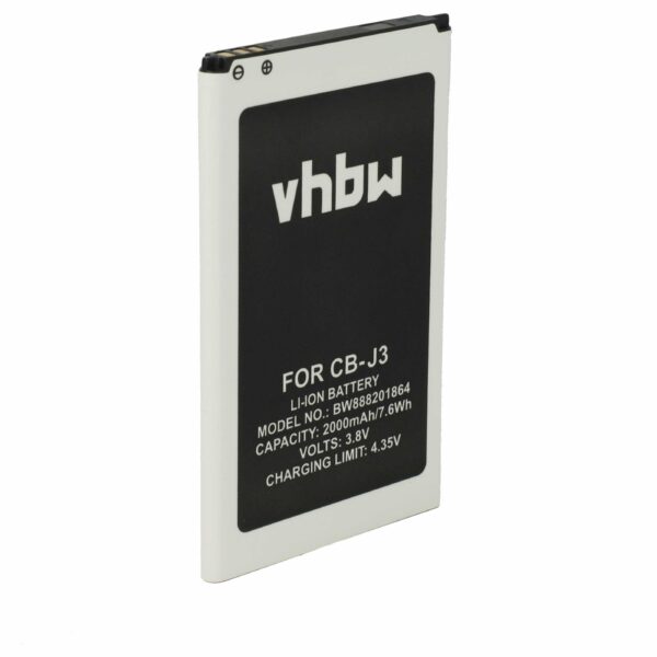 Bateria para Telemóvel Cubot J3 - 2000 mAh 3.8 V Li-Ion vhbw