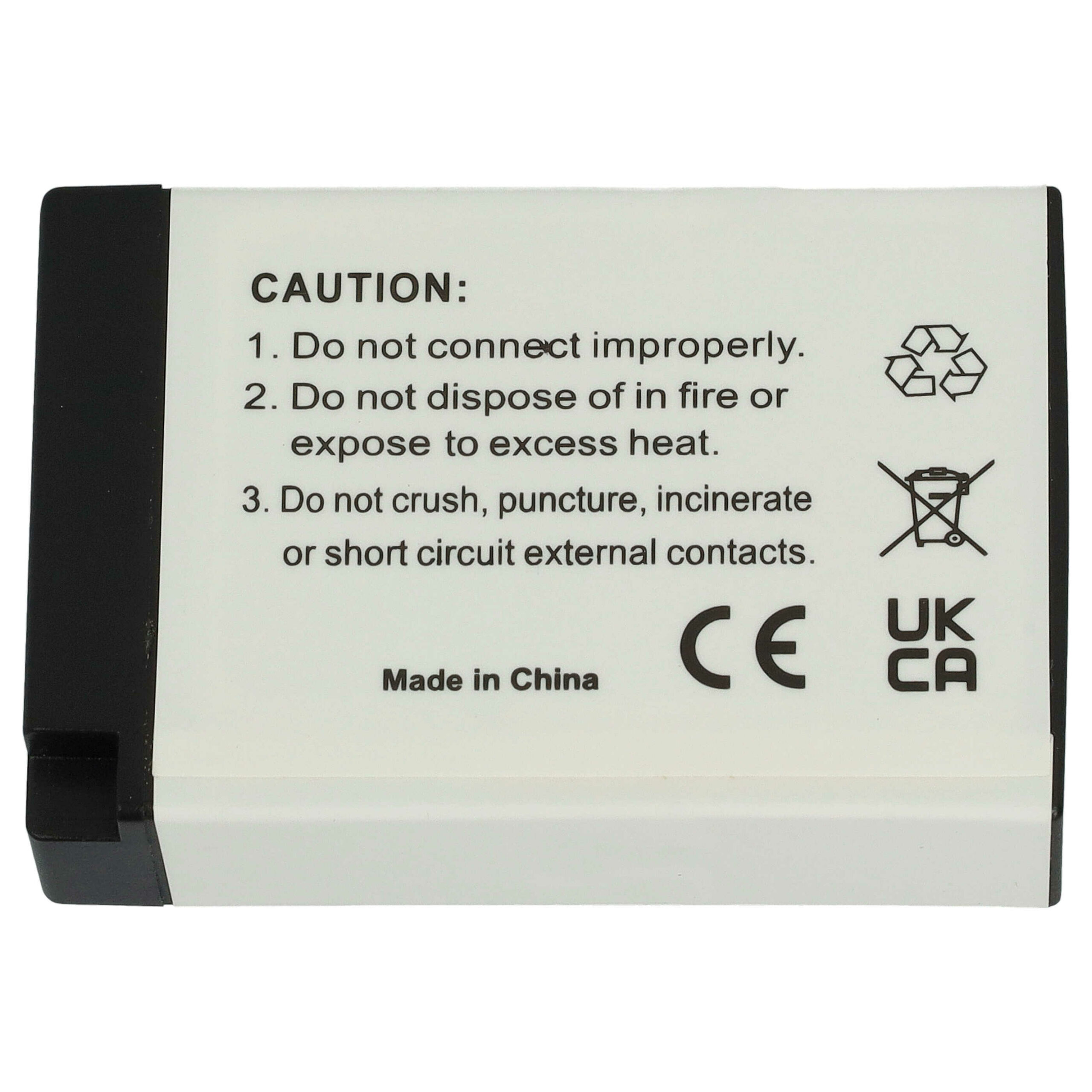 2x Baterias vhbw para Canon LP-E17 - 1000mAh, 7.4V Li-Ion com Porta USB-C - Image 4
