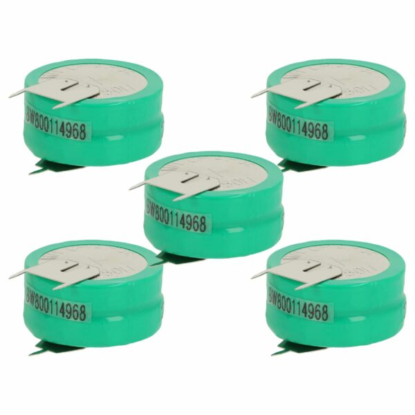 Bateria Recarregável tipo 2/V250H 3 Pinos 250 mAh 2.4 V NiMH vhbw - Pack de 5 Unidades