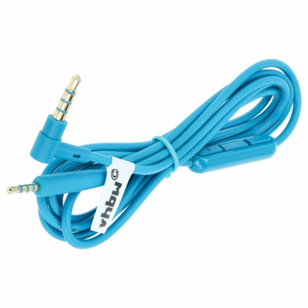 Cabo de Áudio com Microfone vhbw para Auriculares Bose QuietComfort, 150 cm