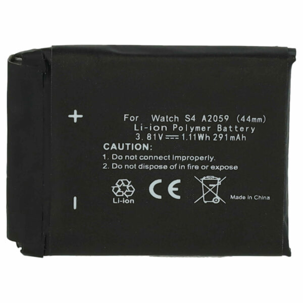 Bateria vhbw para Apple Smartwatch A2059 - 291 mAh 3.81 V Li-polymer + Ferramentas