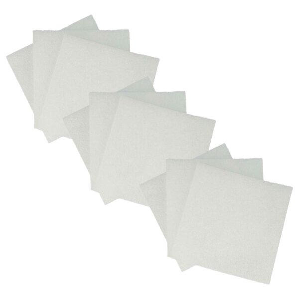 9x Filtro Motor Substituição Kärcher 2.889-119.0 para Aspirador Würth, 10 x 10 cm