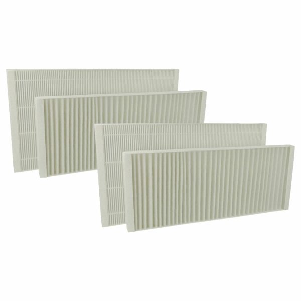 Conjunto de 4 Filtros vhbw para Sistemas de Ventilação Viessmann (substitui 7502467, ZK02577)