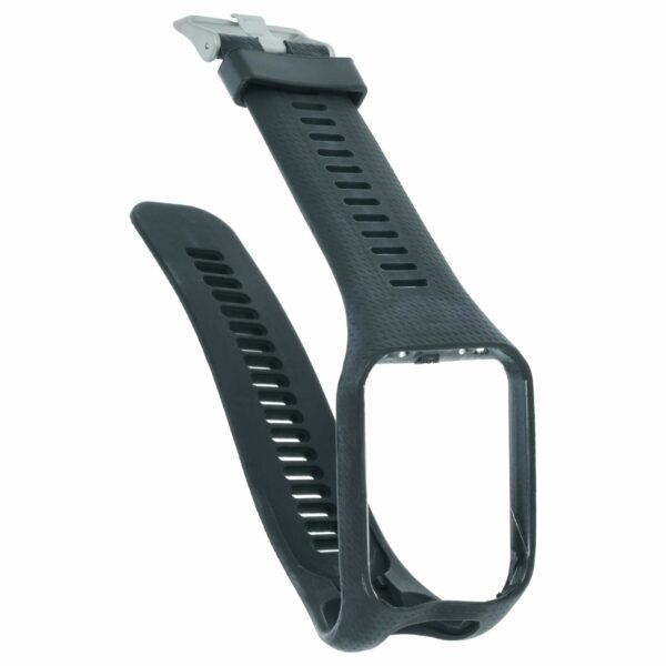 Pulseira para TomTom Smartwatch - 24,5 cm, 66 mm de largura, preta