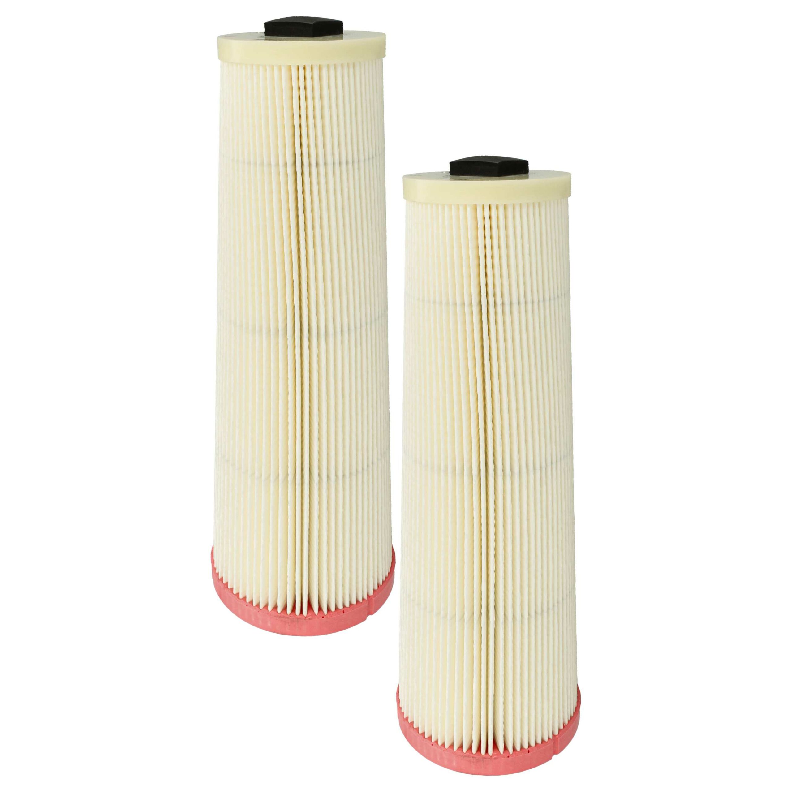 2x Filtro HEPA 13 vhbw para Aspirador Dustcontrol 42027