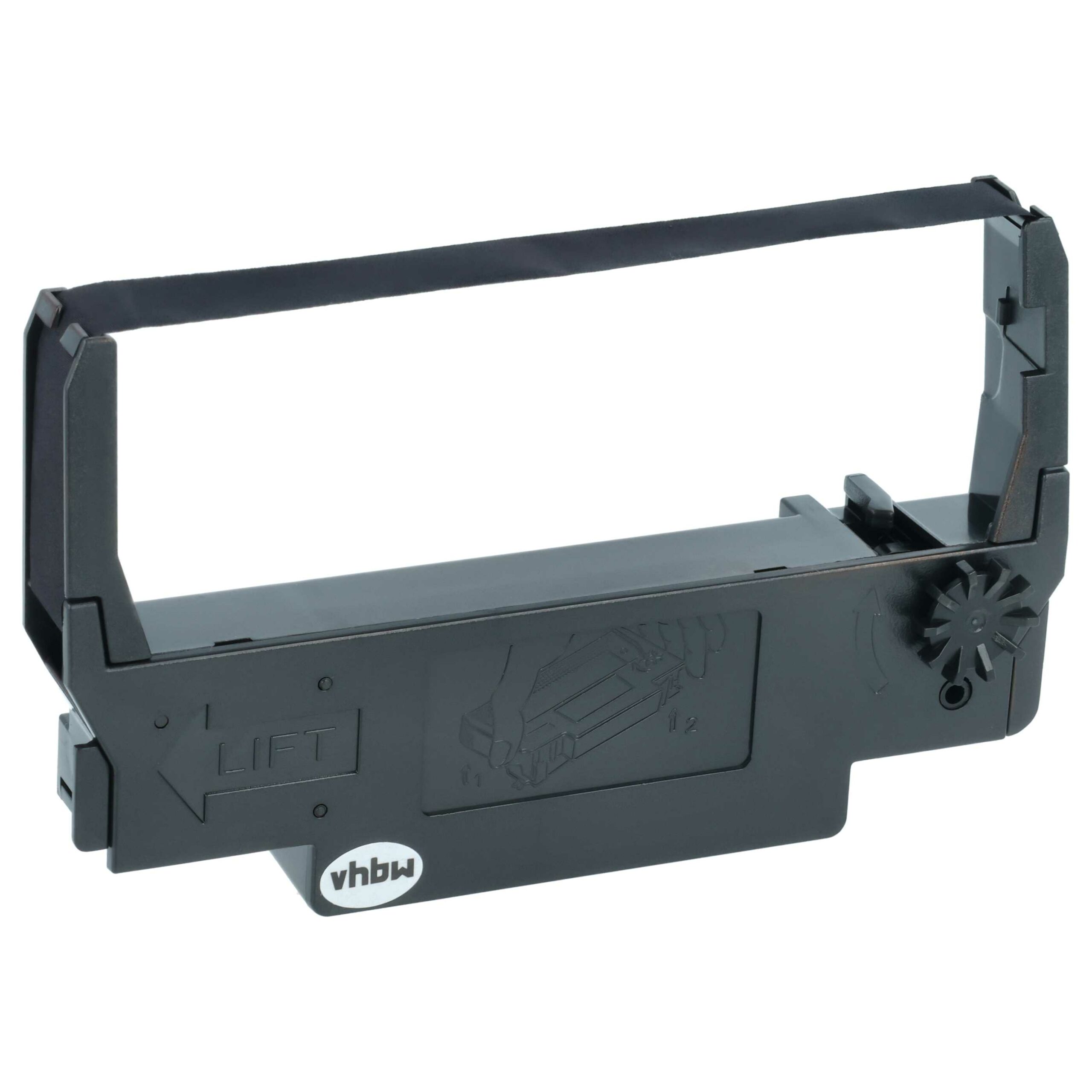 Fita de Tinta vhbw para Hyundai Dot Matrix e Impressora de Recibos - Preto