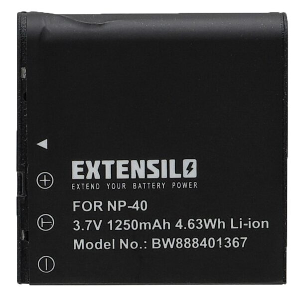 Bateria Extensilo 1200mAh 3.7V para BenQ / Casio / Pentax / Kodak (NP-40)