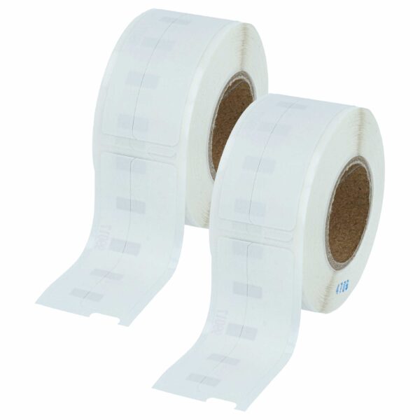 2x Rolo de Etiquetas vhbw substitui Dymo 99017 - 12 mm x 50 mm