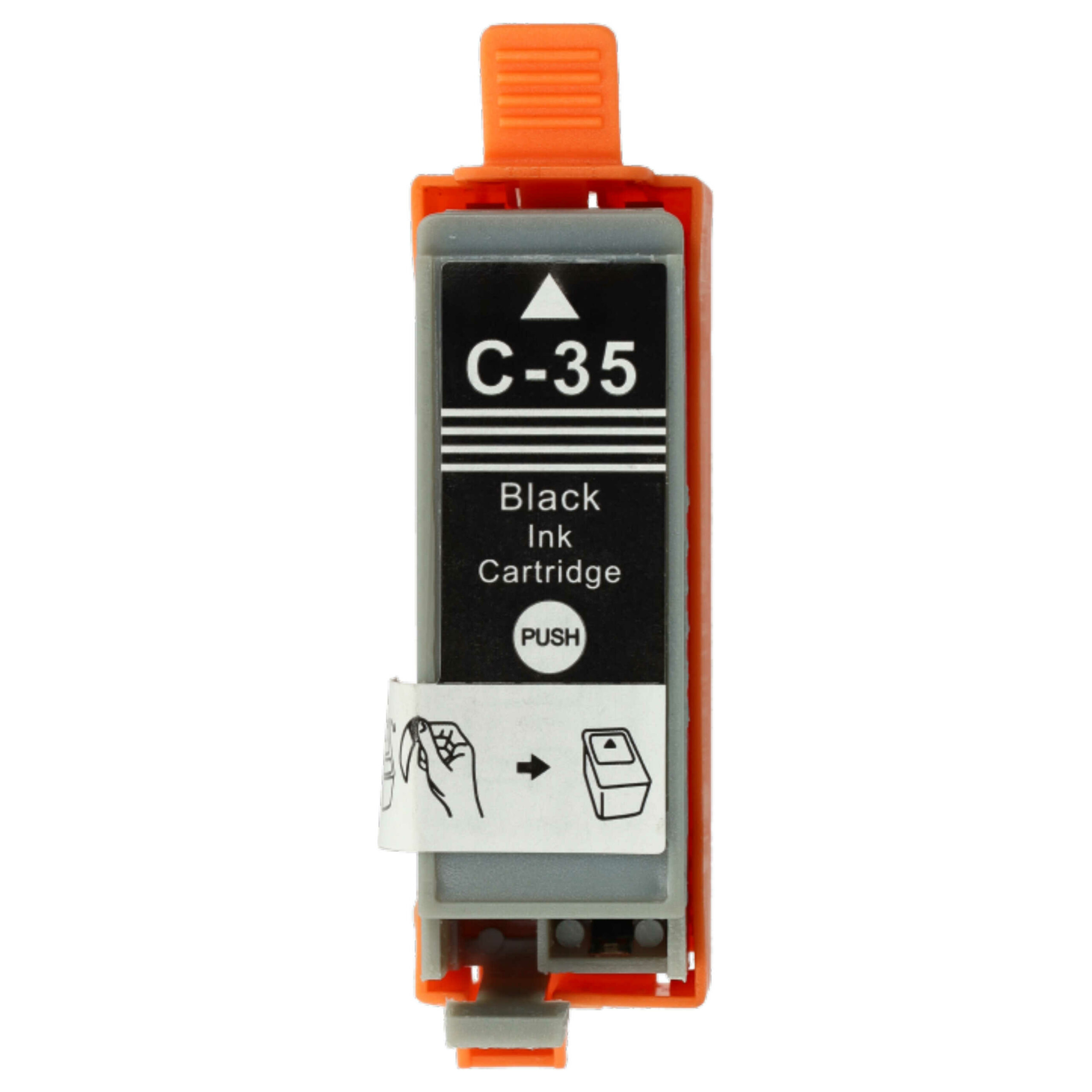 Pack 10 Cartuchos de Tinta vhbw Compatíveis Canon CLI-36C, CLI-36, PGI-35, PGI-35BK - IP100v - Image 2