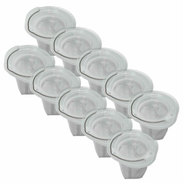 10x Filtros de Substituição vhbw para Aspiradores Black & Decker N566706, VBFE10