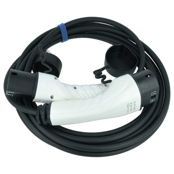 Cabo de Carregamento vhbw - Tipo 2 para Tipo 2, Monofásico, 16 A, 3.5 kW, 7 m