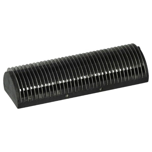 Bloco de corte para barbeador Braun 5001719, 410, 383, 346, 330 - vhbw preto/prata
