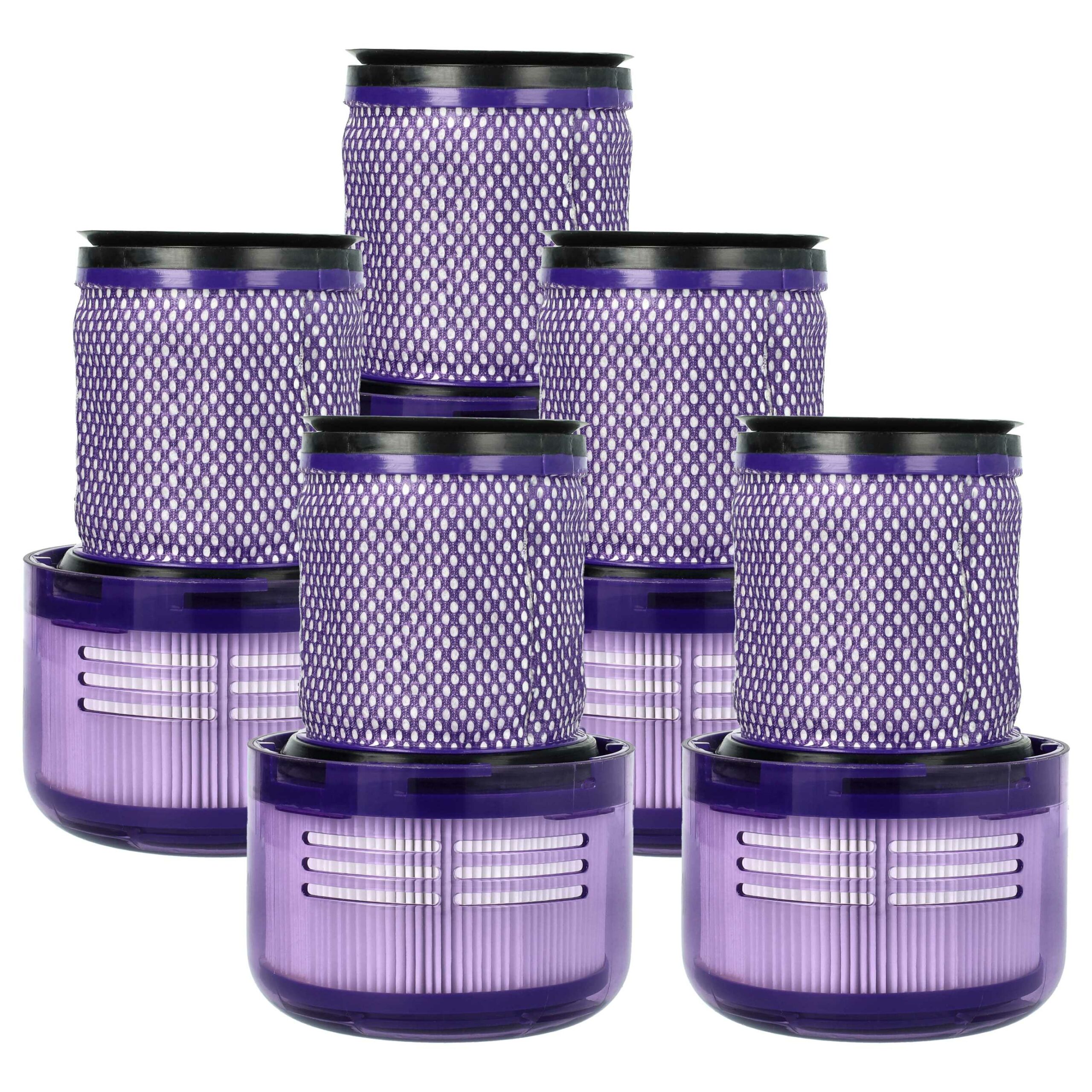 5x Filtro de substituição vhbw para Dyson 971517-01 - Aspirador de pó Dyson