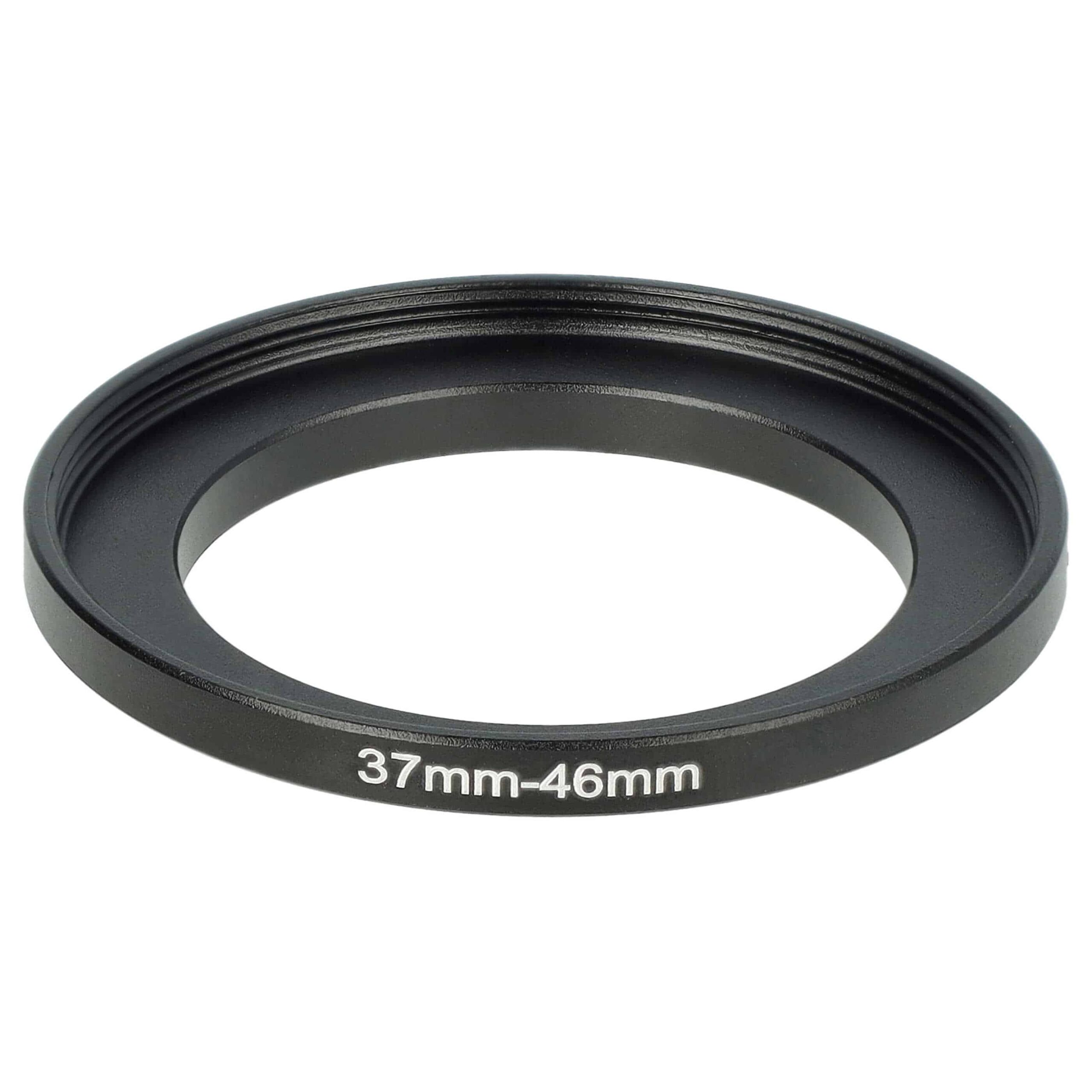 Adaptador de Anel Step-Up vhbw de 37 mm para 46 mm para Objetivas de Câmara