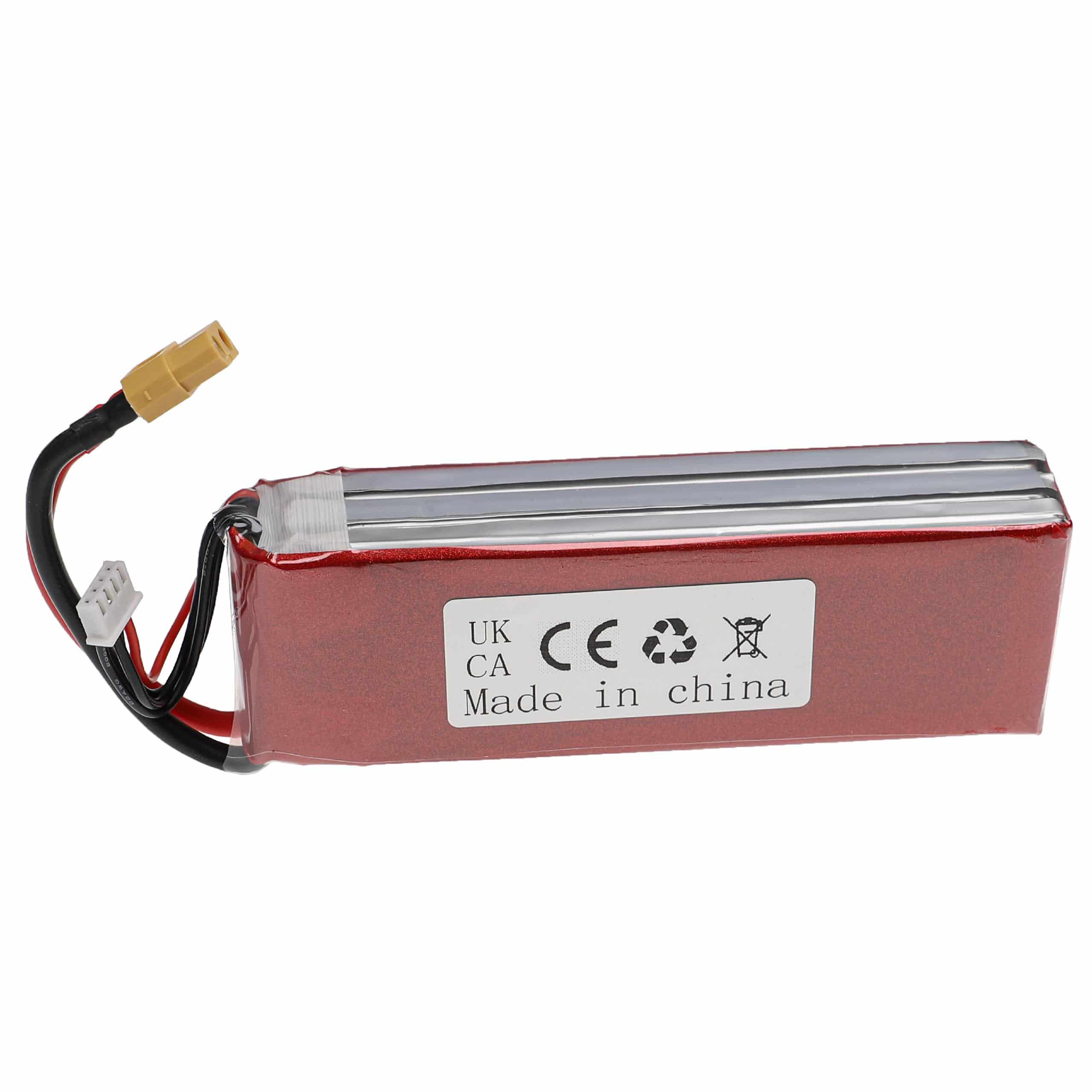 Bateria vhbw para Modelismo - 6000 mAh 11.1 V Li-polymer, XT60 - Image 2
