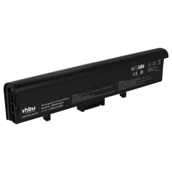 Bateria para Portátil vhbw compatível com Dell 312-0664 (4400 mAh, 11.1 V)