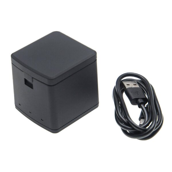 Carregador de Baterias USB-C + Cabo para GoPro Hero 9, Hero 10, Hero 11 - 0.7 A, 4.4 V