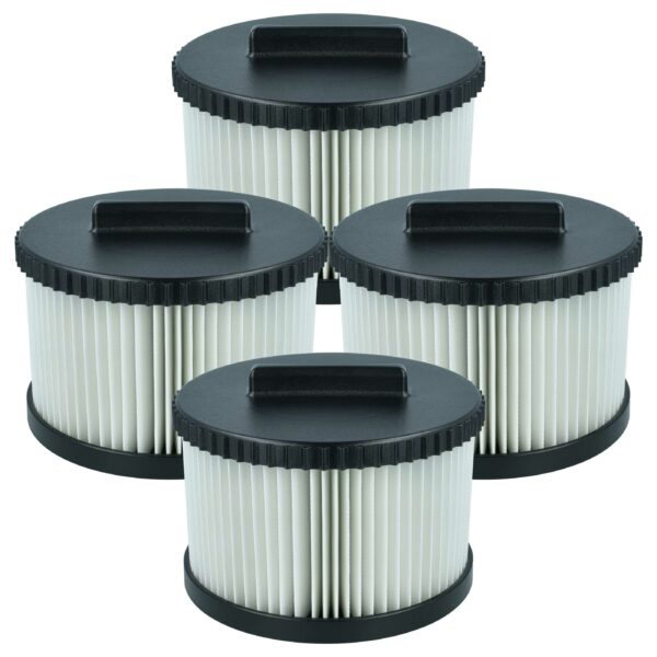 Pack de 4 Filtros de Substituição vhbw para Aspiradores Dewalt DWV9330