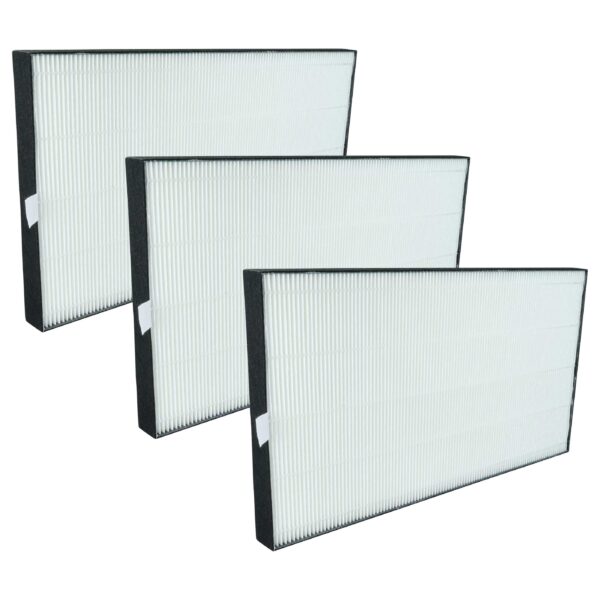 3x Filtro HEPA vhbw para Purificador de Ar Sharp FZ-D60HFE