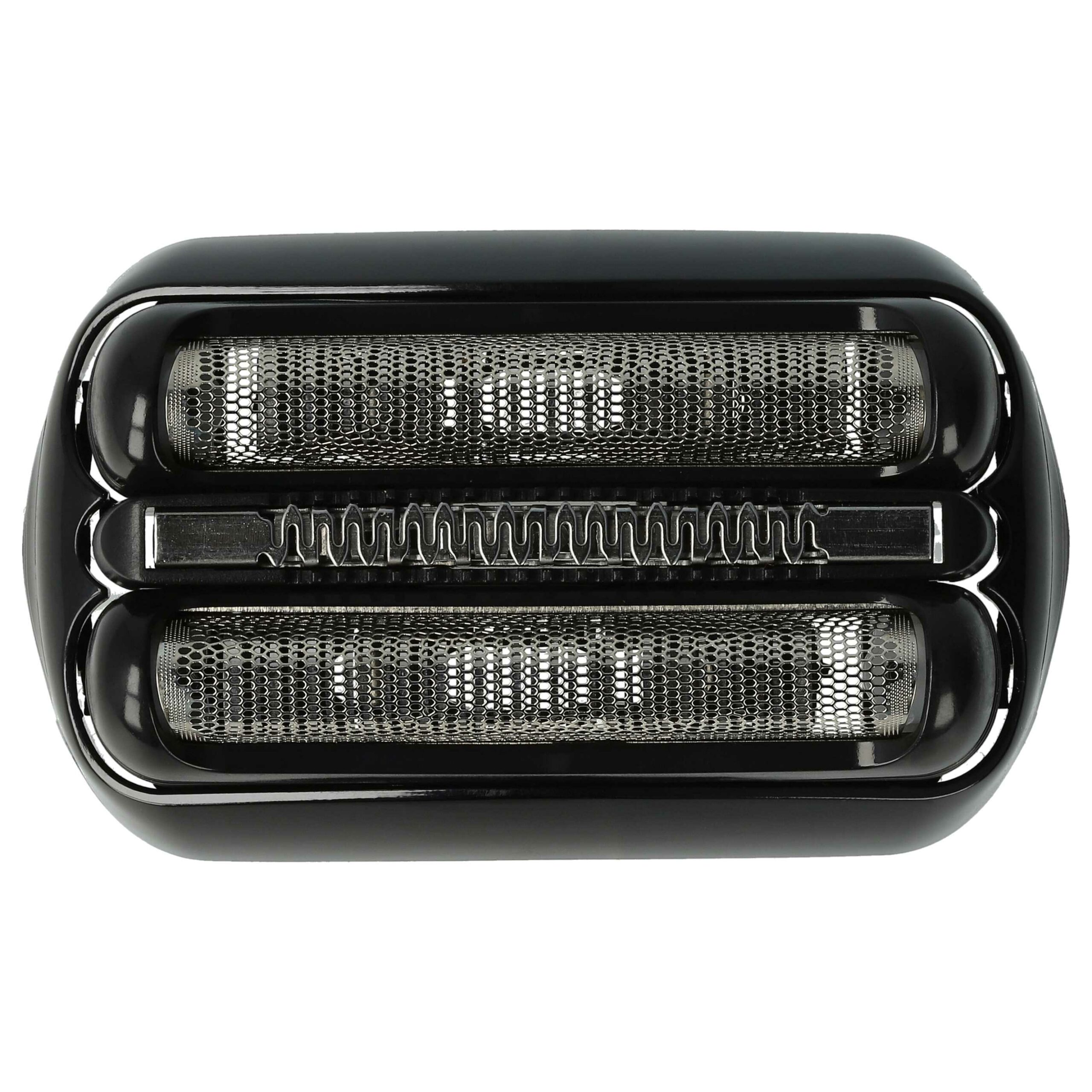 3x Cabeças de Corte vhbw para Máquina de Barbear Braun 21S, 21B, Preto - Image 3