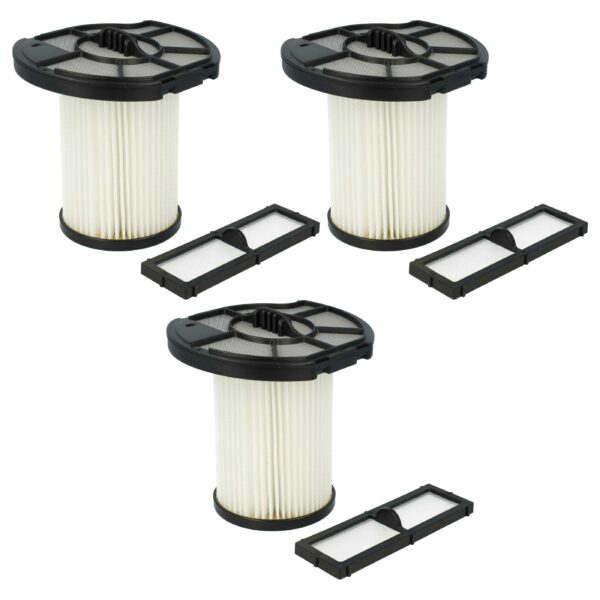 Conjunto de 6 Filtros vhbw para Aspirador Dirt Devil 1882022