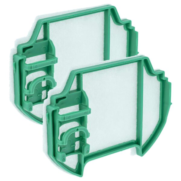 2x Filtro do Motor vhbw para Aspirador Vorwerk Kobold VK7, 11 x 7,8 cm