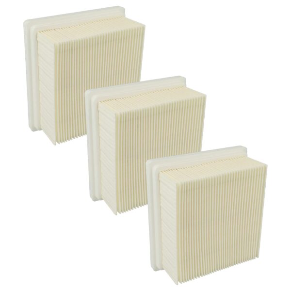 3x Filtro Plissado Plano para Aspirador Flex FE VC 6 M / Starmix - vhbw