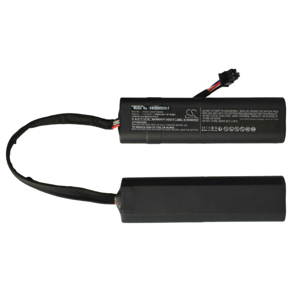 Bateria vhbw compatível com Xiaomi 6800mAh, 14.4V, Li-Ion (substitui P2027-4S2P-MMBK, 754772)