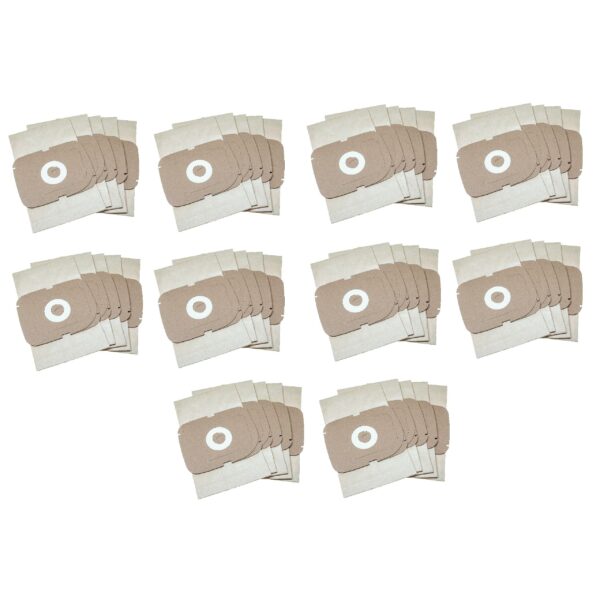 50x Sacos para Aspirador vhbw para Lux AP11, Intelligence, S115 - Papel