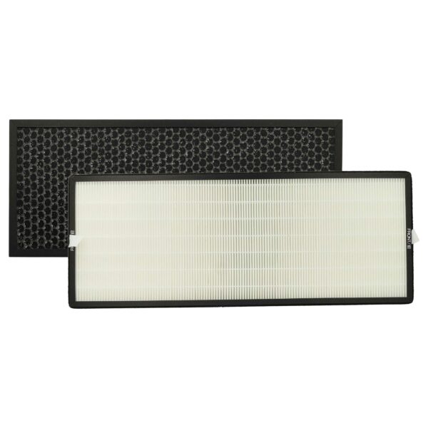 Conjunto de 2 Filtros para Purificador de Ar Rowenta XD6077F0, XD6061F0 - Filtro HEPA e Carvão Ativado vhbw
