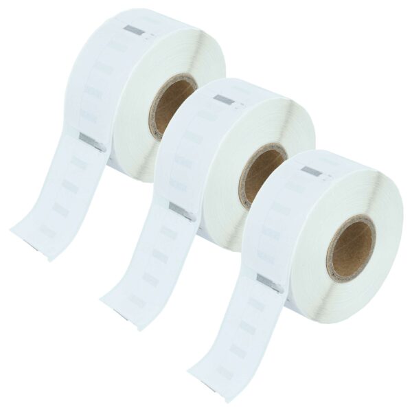 3x Rolos de Etiquetas vhbw para Dymo 11355 - 19 mm x 51 mm