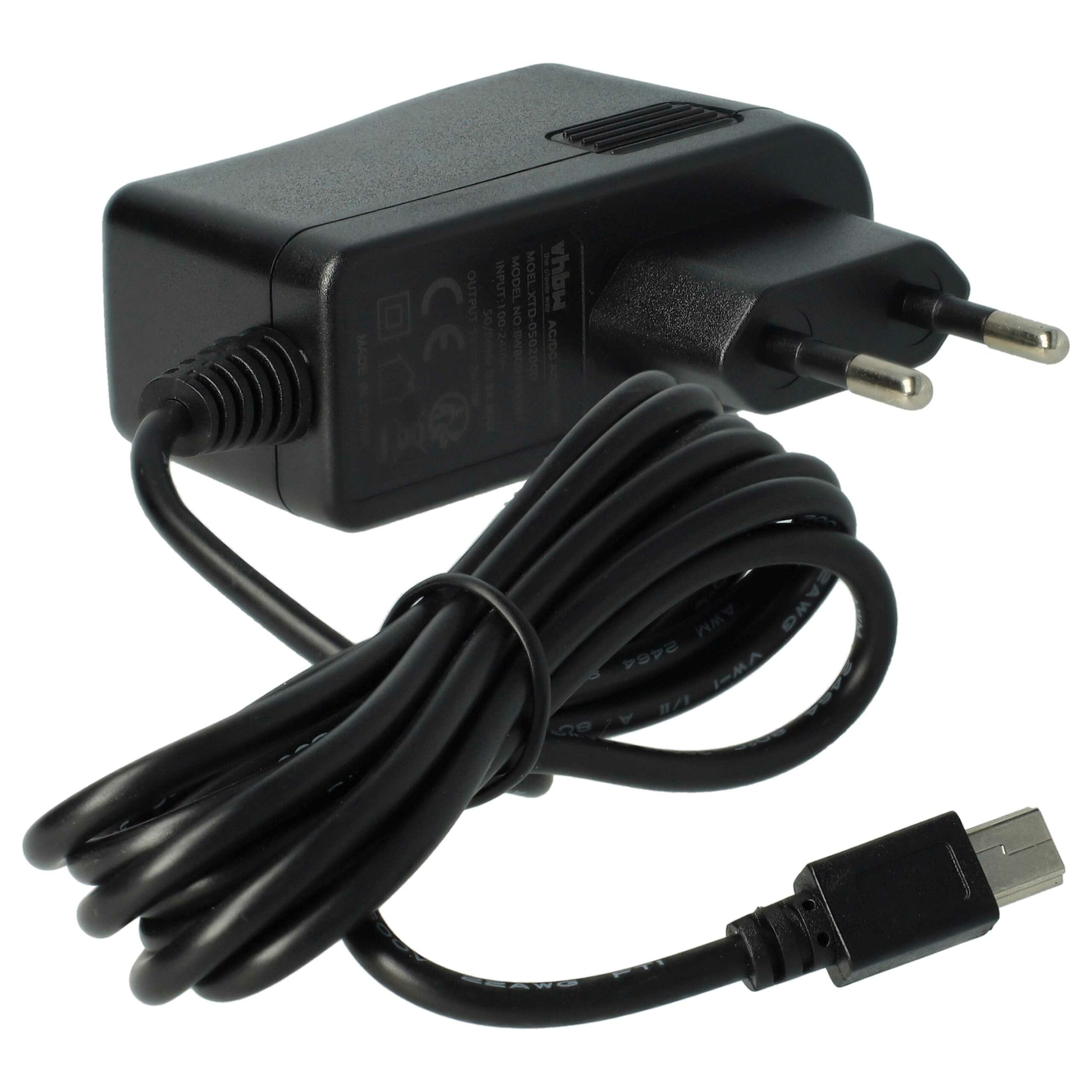 Carregador Mini USB Universal vhbw para Dispositivos Elétricos - 2.0 A / 5 V - Image 3