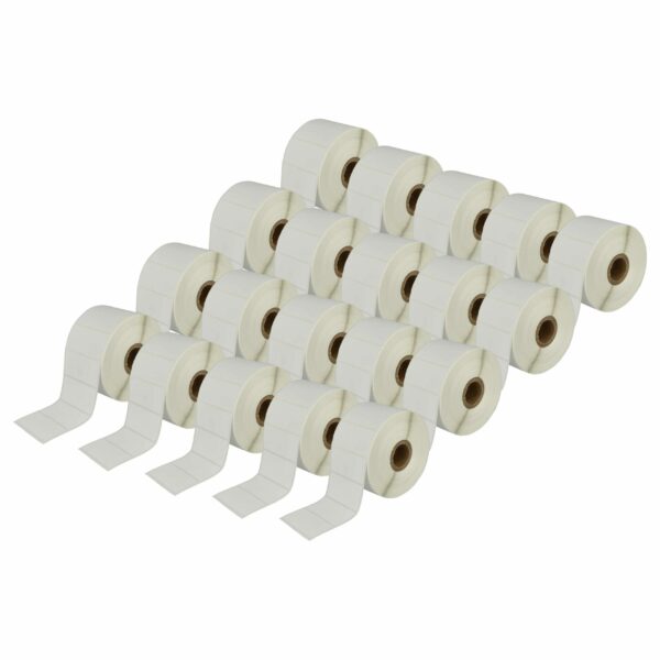 Rolo de Etiquetas 20x para Impressora Brother RD-S05E1 - 51 mm x 26 mm