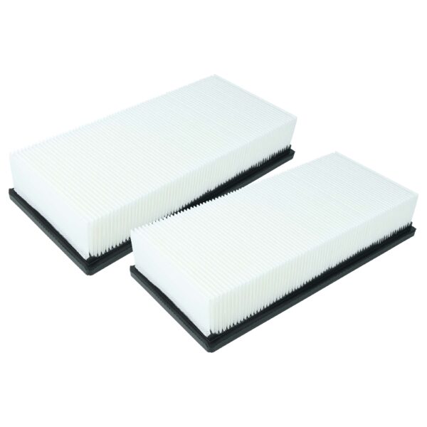2x Filtro de Pregas Planas para Kärcher CVS 65/1 Bp, IVC, NT - vhbw