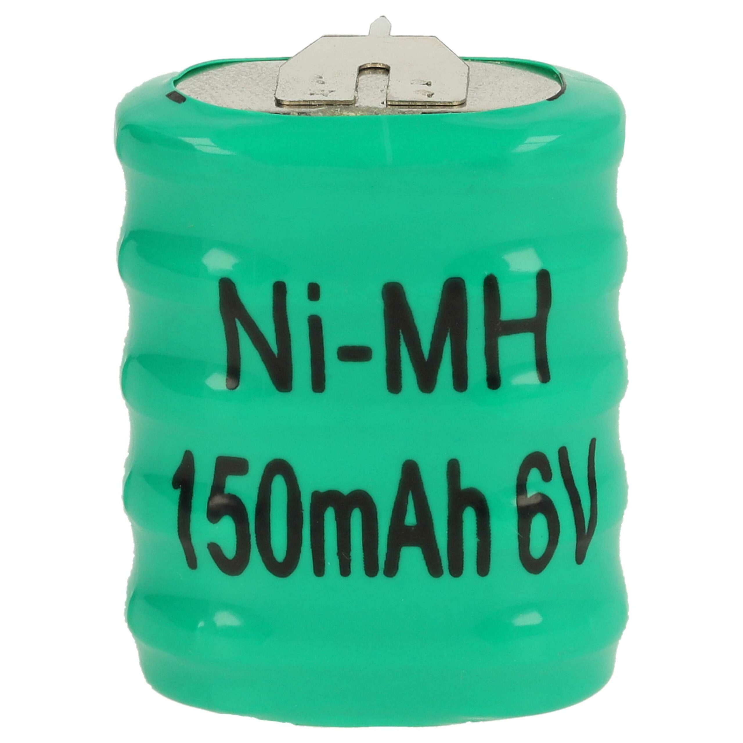 Bateria Recarregável Tipo 5/V150H 6V 150mAh NiMH com 3 Pinos - Pack de 10 Unidades vhbw - Image 3