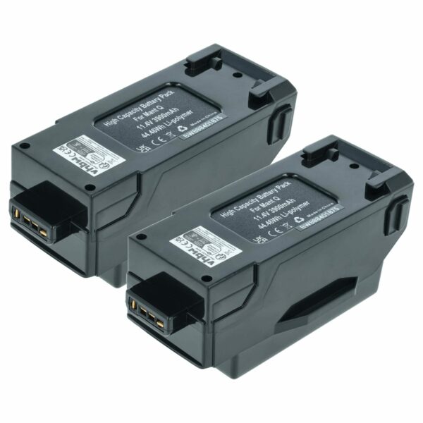 Bateria vhbw 2x para Drone Yuneec - 3900 mAh 11.4 V Li-polymer