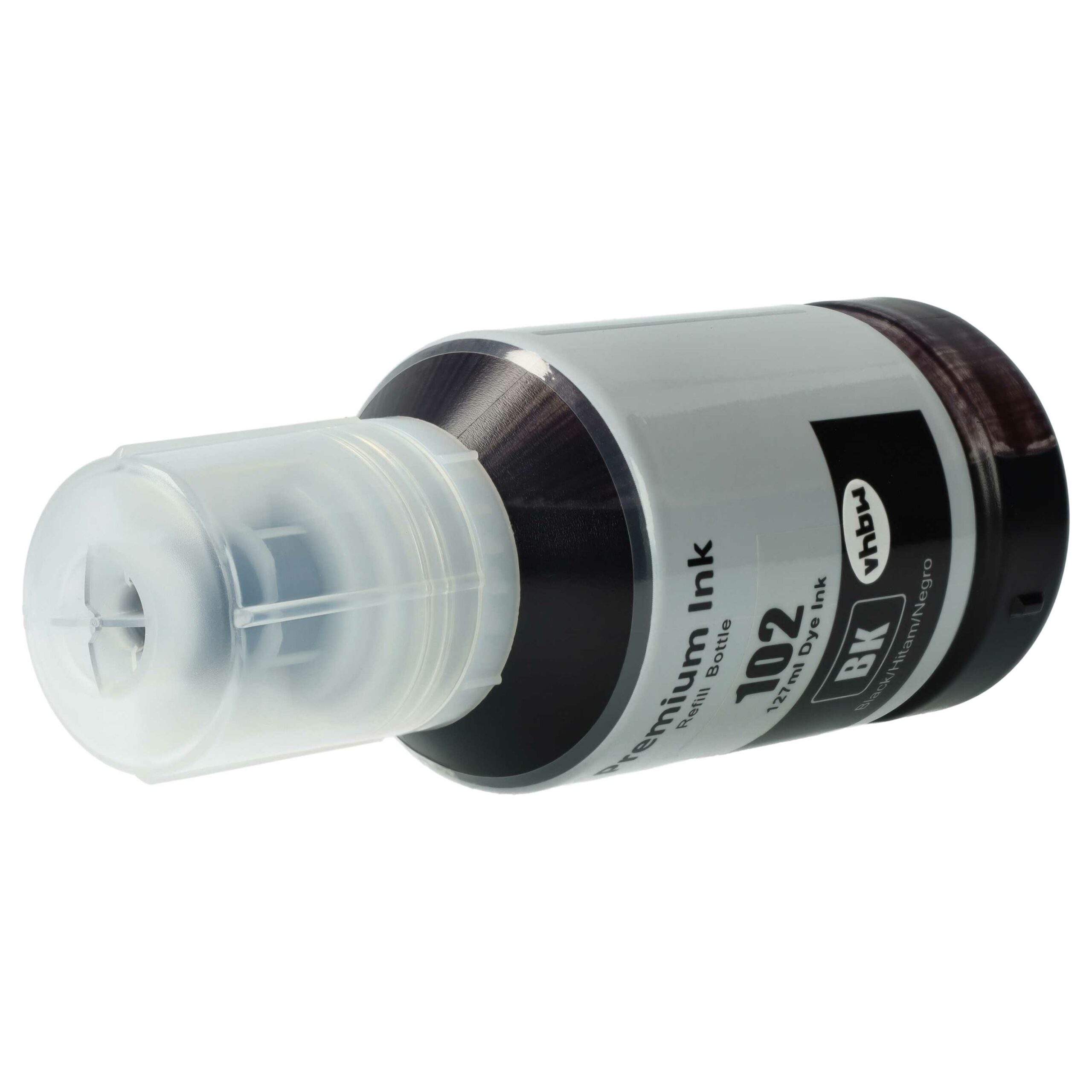 Tinta Reabastecível Preta vhbw para Impressoras Epson - 127 ml (Substitui C13T03R140, 102) - Image 3