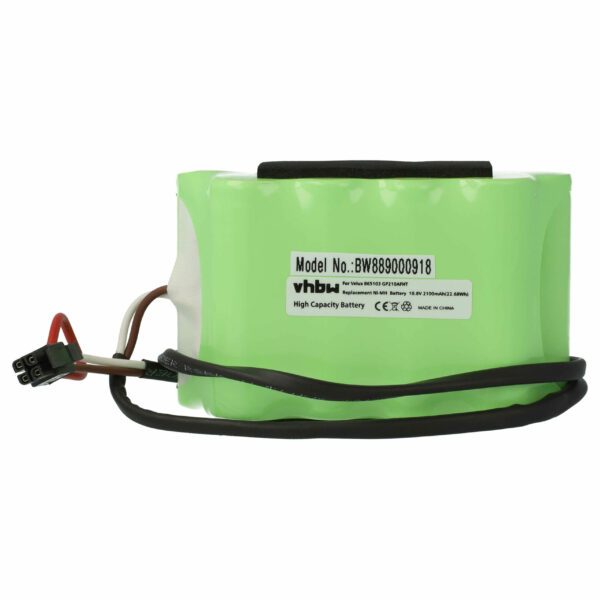 Bateria para Persiana Rolante Velux GP210AFHT, GP2100AFHT - 2100 mAh 10.8 V NiMH com Cabo