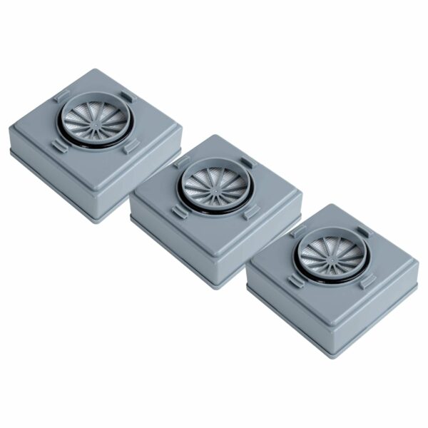 3x Filtro HEPA H13 para Aspirador Nilfisk GD 5 - Substitui 1471104500