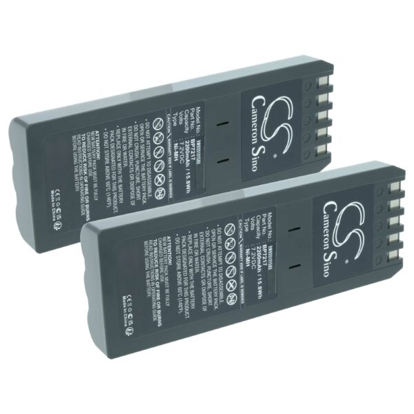 Bateria vhbw para Fluke BP7217 (2200 mAh, 7.2 V, NiMH, 2 Unidades)