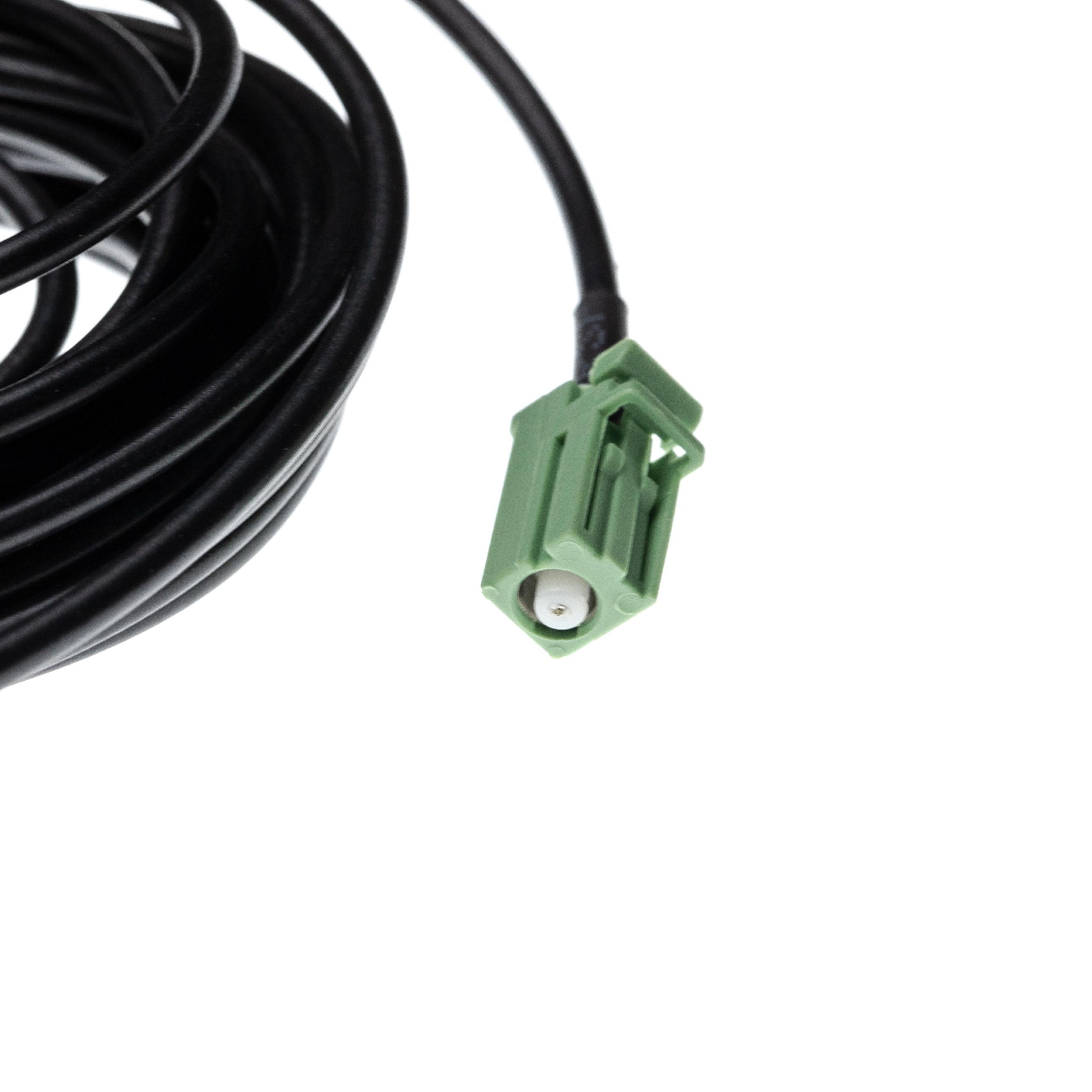 Antena GPS vhbw para Pioneer Avic F220BT, F310BT, F10BT, F20BT - Base Magnética, 5 m, Conector AVIC-F - Image 2