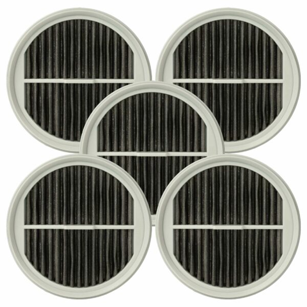 5x Filtro vhbw para Aspirador Xiaomi Roidmi Nex S2, X20, X30, X30 Pro